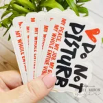 do not disturb sticker pack