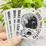 does this coffee make me look alive sticker pack