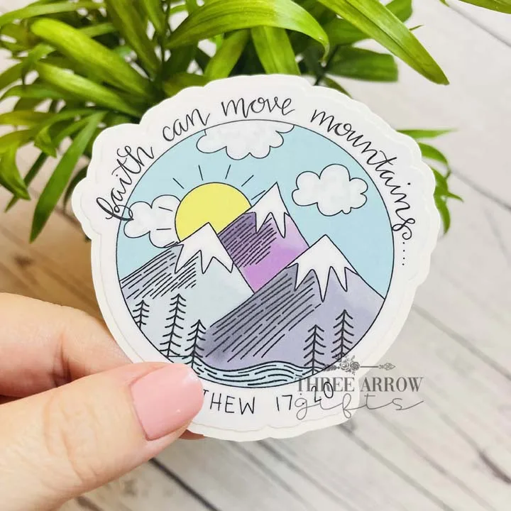 faith-can-move-mountains-vinyl-sticker faith can move mountains sticker