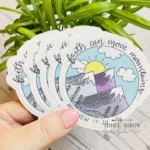 faith can move mountains sticker pack