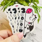 moody cow sticker pack