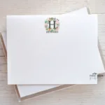 tropical flat note card set