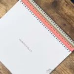 undated monthly planner