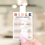 Emergency Bible Numbers Magnetic Bookmark - Image 3